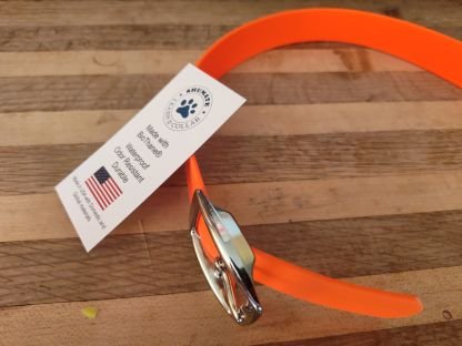 Dog Collar Being made